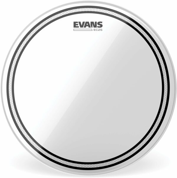 EVANS EC2 TT16EC2S DRUMHEAD LEVEL 360 CLEAR 2PLY 16"