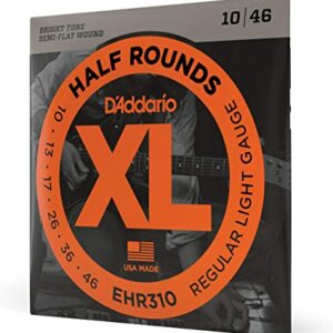 D’addario EHR310 Corde per chitarra elettrica Half Rounds 10-46