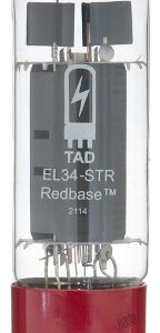 Tube Amp Doctor TAD EL34 STR RED BASE – RT124 – Valvola Finale – Redbase – Premium Selected