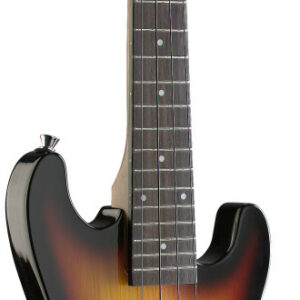 Stagg EUK S-SB Ukulele elettrico Stratocaster Style con Borsa