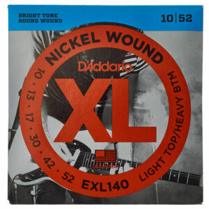 D’ADDARIO EXL140 Electric Guitar Strings 10-52