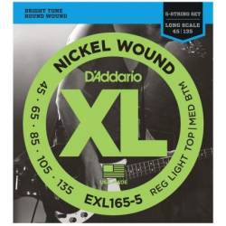 D’ADDARIO EXL165-5 ELECTRIC BASS STRINGS SET 45-135