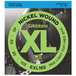 D’ADDARIO EXL165 ELECTRIC BASS STRINGS SET 45-105