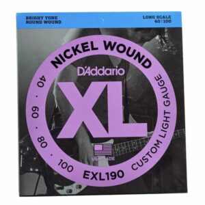 D’Addario EXL190 Electric Bass Strings Set 40-100