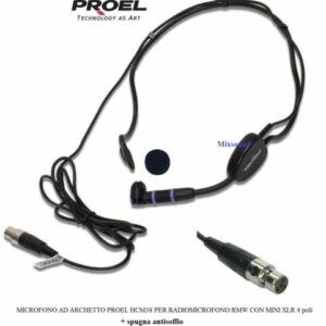 Proel HCM38 Microphone Head Mini XLR
