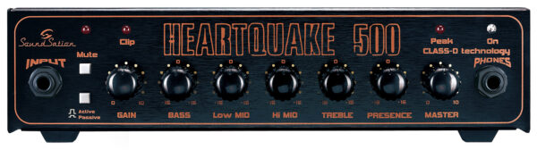 SOUNDSATION HEARTQUAKE-500 TESTATA 500W CLASSE D PER BASSO W/Bag
