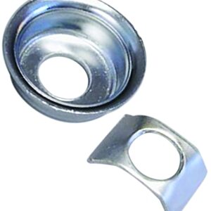 Parts Planet HJ-009 CR – Piastra ricevi Jack per chitarra tipo Tele Vintage – Cromata