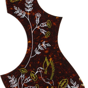 All Parts  – Battipenna adesivo per acustica tipo Hummingbird – Tartarugato con decoro –