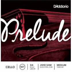 D’Addario Prelude J1010 Cello Strings Set 3/4 Medium