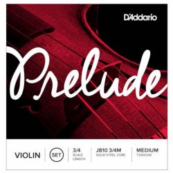 D’ADDARIO PRELUDE J810 VIOLIN STRING SET 3/4 MEDIUM