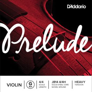 D’ADDARIO PRELUDE J814 VIOLIN STRING 4/4 G