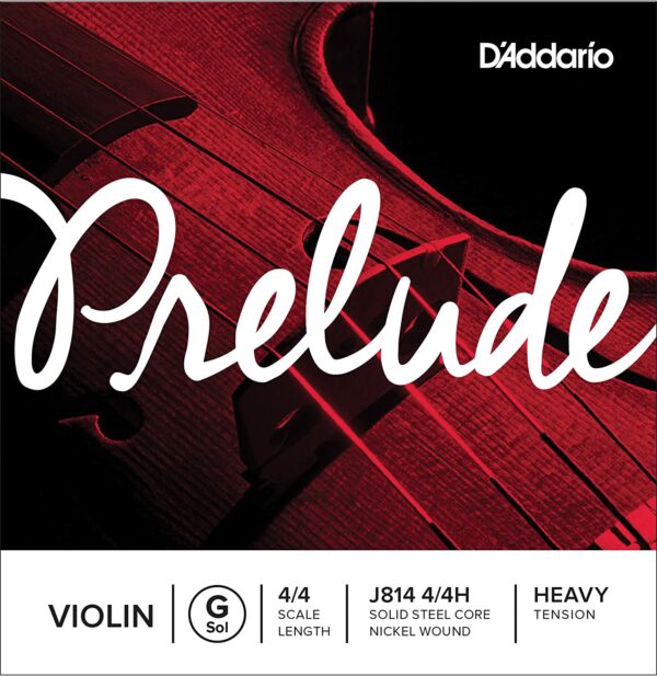 D'ADDARIO PRELUDE J814 VIOLIN STRING 4/4 G