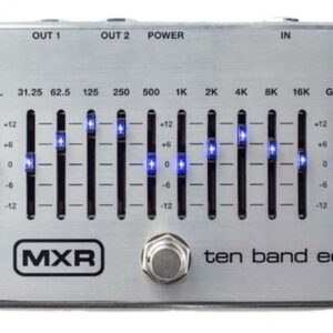 MXR M108S 10 BAND EQ EQUALIZER
