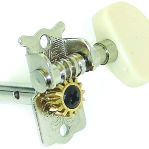 Parts Planet Meccaniche 3+3 perno in metallo due fori Nickel