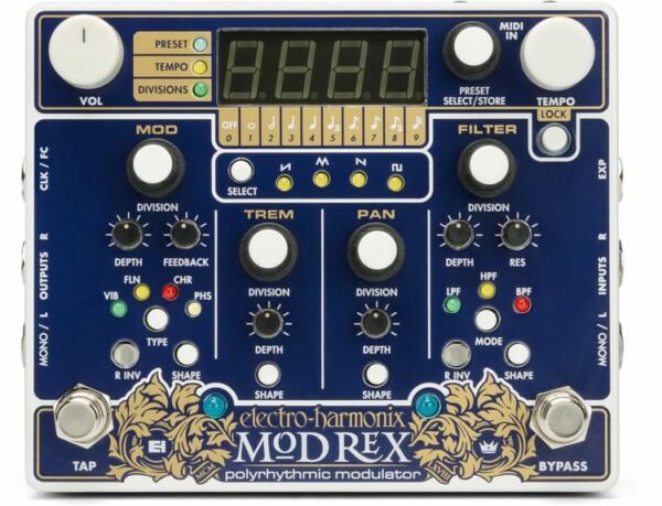 Electro Harmonix MOD REX POLYRHYTHMIC MODULATOR