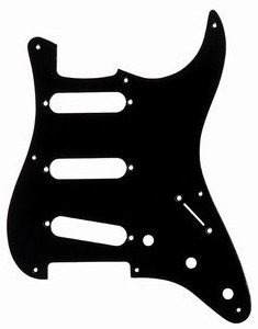 All Parts PG-0550-023 Battipenna per chitarra elettrica tipo Strato – Nero