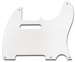 All Parts PG-0560-025 Battipenna per chitarra elettrica tipo Tele – Bianco