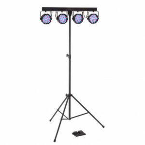 SOUNDSATION 4LEDKIT-PARTY 2 RGB KIT LUCI CON STAND E BORSA