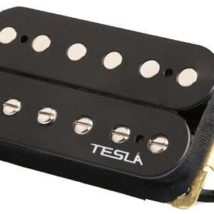 Tesla PLASMA3BBLK Pick Up Humbucker Alnico5 per chit. elettr. Ponte – Nero scoperto –