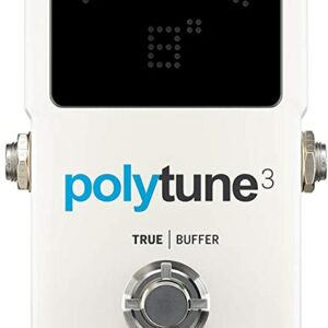 Tc Electronic PolyTune 3 White Accordatore a pedale