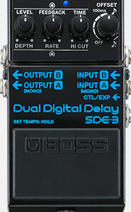 BOSS SDE-3 Dual Digital Delay