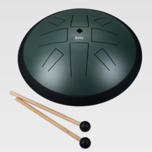 SELA SE 373 MELODY TONGUE DRUM 10 C GOLDEN GATE DARK  GREEN