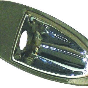 Parts Planet SJC DX CR – Piastra ricevi Jack per chitarra tipo Strato – Cromata