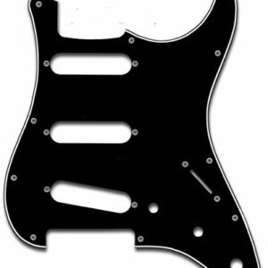 Parts Planet ST62 BWB Battipenna per chitarra elettrica tipo Strato – Nero