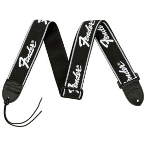 Strap Fender Running Logo Black-White 099-0671 000
