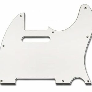 Parts Planet TE WBW Battipenna per chitarra elettrica tipo Tele – Bianco