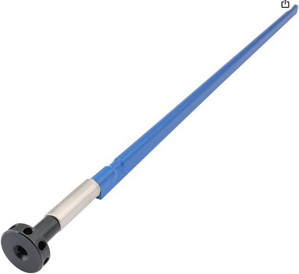 Truss Rod Doppia Azione Chitarra  460mm con Regolazione Spoke Wheel Nut