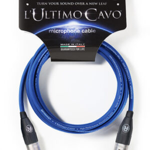 Reference L’Ultimo Cavo – XLR m / XLR f – 5 m – Blu Satinato – (Amphenol)