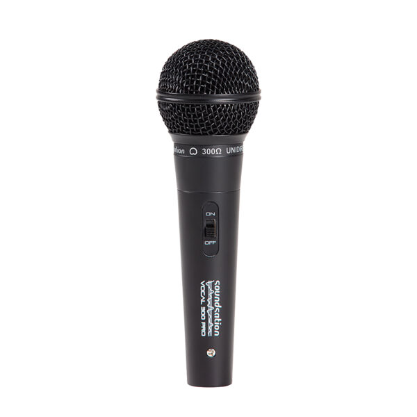SOUNDSATION VOCAL 300 PRO DINAMICO CARDIOIDE MICROFONO con Cavo XLR 6m