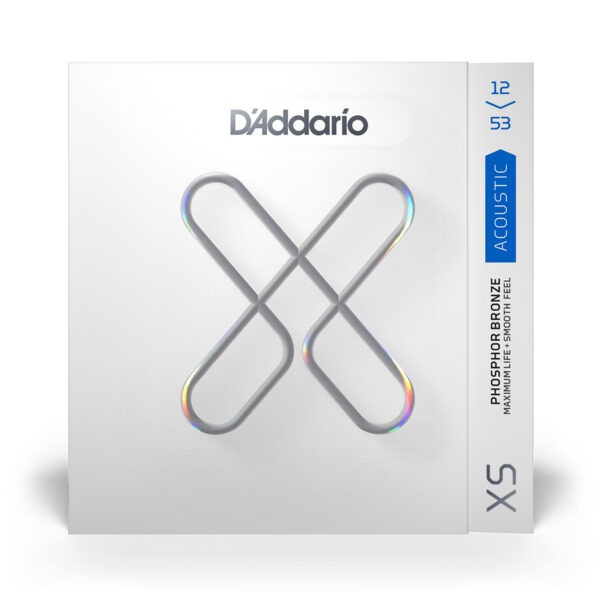D'ADDARIO XSAPB1253 ACOUSTIC GUITAR STRINGS SET  PHOSPHOR BRONZE 12-53