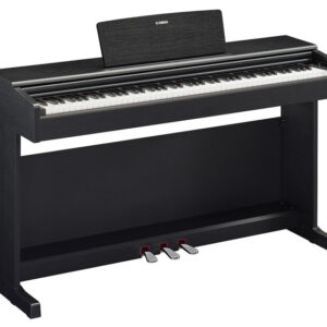YAMAHA YDP145 ARIUS DIGITAL PIANO BLACK SATIN