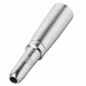 BESPECO ADATTATORE AD85 – Adattatore da cannon maschio a presa jack mono Ø 6,3 mm, non bilanciato