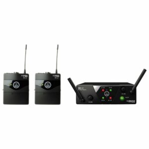 AKG WMS40 MINI 2 DUAL INSTRUMENTAL SET ISM2/3 SISTEMA MICROFONICO WIRELESS PER STRUMENTI