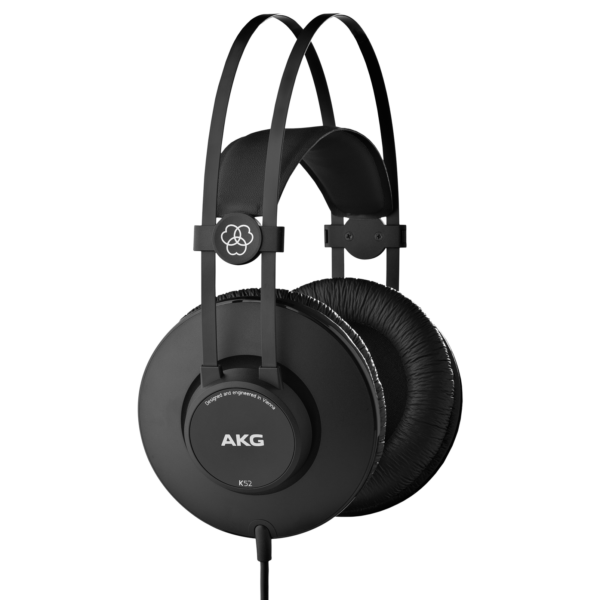 AKG K52 CUFFIA MONITOR CHIUSA OVER-EAR COLORE NERO K-52