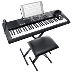 ALESIS HARMONY 61 MK2 KIT TASTIERA 61 TASTI CON MICROFONO CUFFIA E PANCA