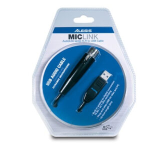 ALESIS MICLINK INTERFACCIA AUDIO PER VOCE  CAVO USB COLLEGAMENTO PC A MICROFONO