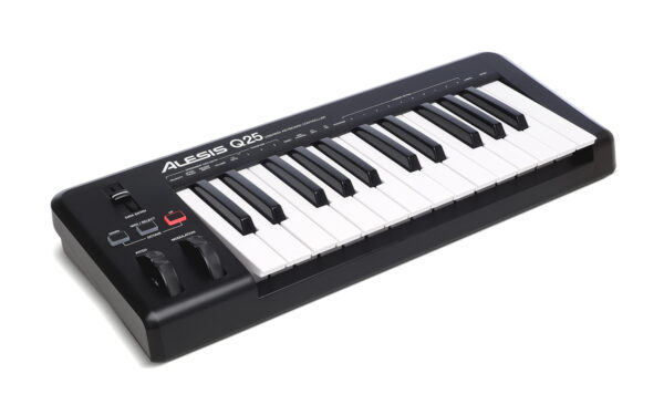 ALESIS Q25 MASTER KEYBOARD TASTIERA E CONTROLLER MIDI USB 25 TASTI Q-25