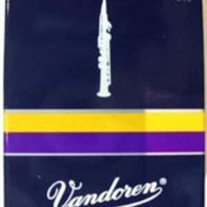Vandoren Traditional scatola  ance per  Sax soprano Sib  N°2 scatola blu 10 pezzi