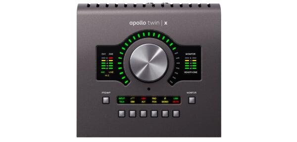 UNIVERSAL AUDIO APOLLO TWIN MKII DUO HERITAGE EDITION SCHEDA AUDIO INTERFACCIA AUDIO 10x6 THUNDERBOL
