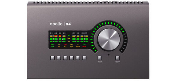 UNIVERSAL AUDIO APOLLO X4 HERITAGE EDITION INTERFACCIA SCHEDA AUDIO 12x18 THUNDERBOLT 3 CON DSP UAD