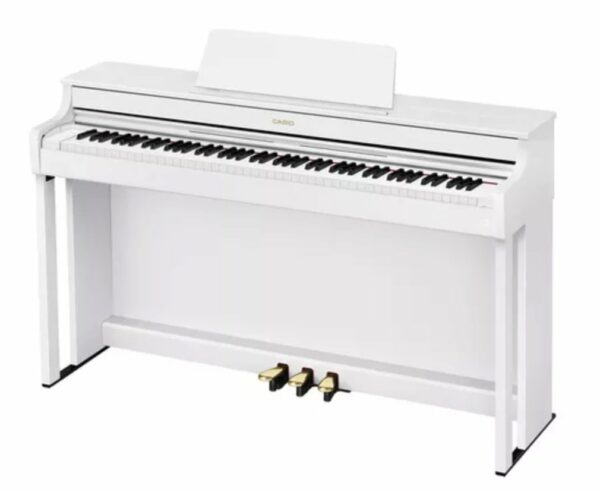 CASIO  CASIO AP-S200 WE CELVIANO BLACK  PIANO PIANOFORTE DIGITALE 88 TASTI PESATI CON MOBILE BIANCO