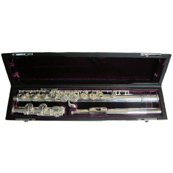 TREVOR JAMES 31PF-ROEA SRL FLAUTO TRAVERSO ARGENTATO PRIVILEGE CON BOCCOLA IN ARGENTO TIPO SANKYO E