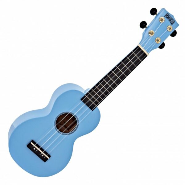 MAHALO MR1 RAINBOW UKULELE SOPRANO CON BORSA COLORE BLU