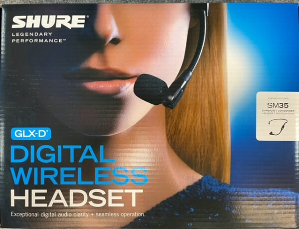 SHURE GLXD14E/SM35-Z2 RADIOMICROFONO SISTEMA AD ARCHETTO DIGITALE WIRELESS GLXD-14E-SM35-Z2