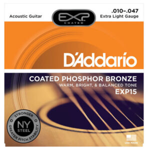 D’ADDARIO EXP15  MUTA DI CORDE PER CHITARRA ACUSTICA CORDE EXP15