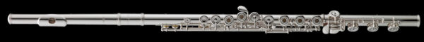 AZUMI AZ-S3 RBE FLAUTO TRAVERSO CORPO IN ARGENTO BRITANNIA 9.58 FORI APERI MI SNODATO AZUMI AZS3RBE